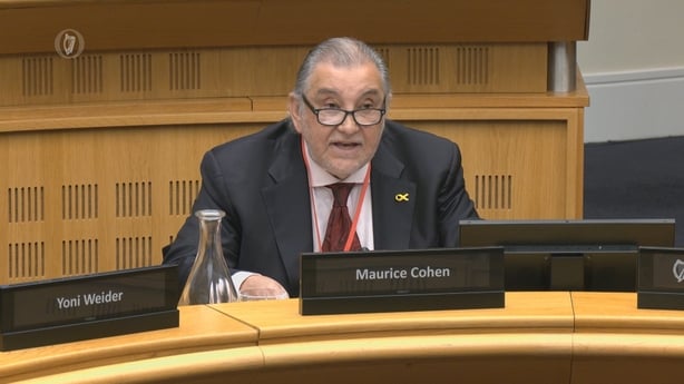 Maurice Cohen, Chair, Jewish Representative Council of Ireland