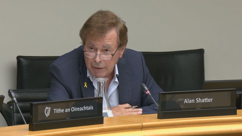 Alan Shatter was speaking at the Oireachtas foreign affairs committee
