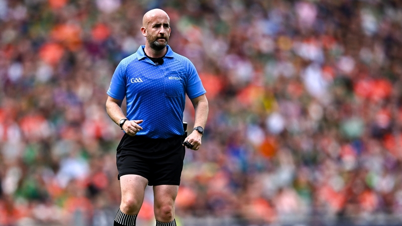 Brendan Cawley has been named referee for the 2025 All-Ireland football final