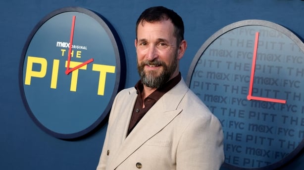 BURBANK, CALIFORNIA - MAY 28: Noah Wyle attends the Max original drama series "The Pitt" FYC Event at Warner Bros. Studios on May 28, 2025 in Burbank, California. (Photo by Kevin Winter/Getty Images)