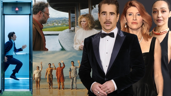 A collage of Emmys nominees