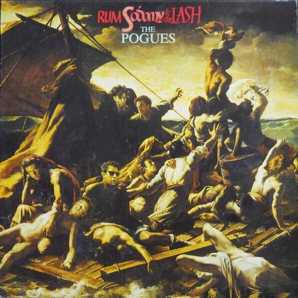Front cover of the album 'Rum Sodomy and the Lash' by The Pogues