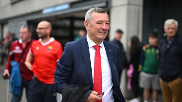 21 July 2024; Former Cork hurling manager Jimmy Barry Murphy before the GAA Hurling All-Ireland Senior Championship Final between Clare and Cork at Croke Park in Dublin. Photo by Stephen McCarthy/Sportsfile