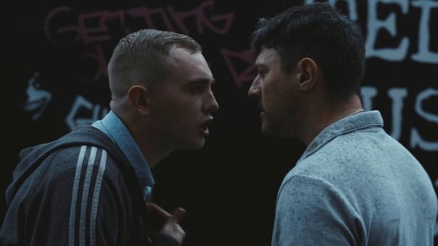 (L-R) Danny Power as Christy and Diarmuid Noyes as Shane