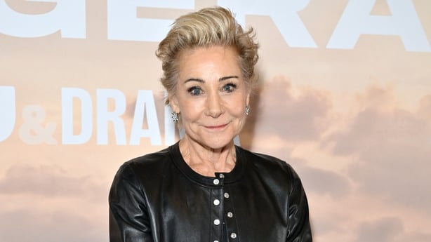 LONDON, ENGLAND - FEBRUARY 19: Zoë Wanamaker attends the Bergerac London Premiere at Curzon Hoxton on February 19, 2025 in London, England. (Photo by Jordan Peck/Getty Images)