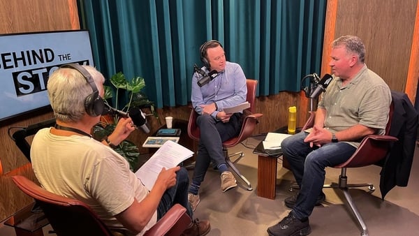 David McCullagh and Fran McNulty speak with DCU Professor Donnacha Ó Beacháin on Behind the Story
