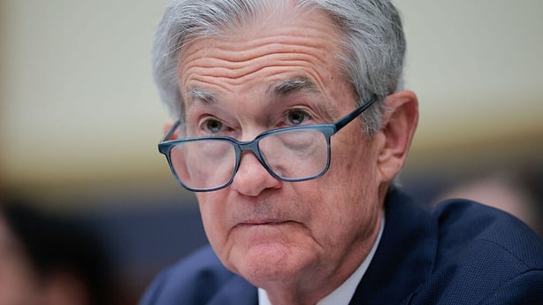 Federal Reserve Chair Jerome Powell testifies before the House Financial Services Committee in the Rayburn House Office Building on Capitol Hill