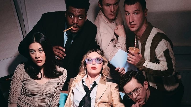 The cast of A Misanthhrope at Smock Alley