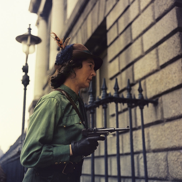 Irish actress Joan O'Hara as Countess Markievicz in 1966