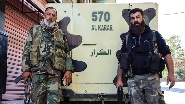 Syrian Druze fighters