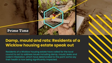 Prime Time: Damp, mould and rats: Residents of a Wicklow estate speak out