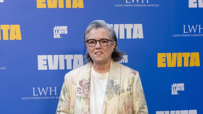 Comedian Rosie O'Donnell has spoken about how she saved a woman's life while she was out for a meal in Dublin