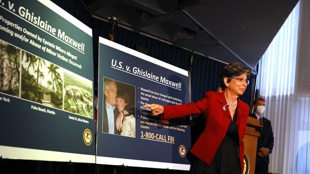 NEW YORK, NEW YORK - JULY 02: Acting United States Attorney for the Southern District of New York, Audrey Strauss, speaks to the media at a press conference to announce the arrest of Ghislaine Maxwell, the longtime girlfriend and accused accomplice of deceased accused sex-trafficker Jeffrey Epstein