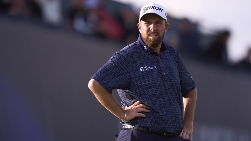 Shane Lowry did not see the ball move as he prepared to his a shot on the 12th hole