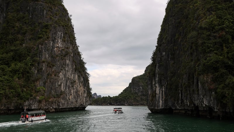 The incident occurred at Halong Bay, a popular UNESCO world heritage site