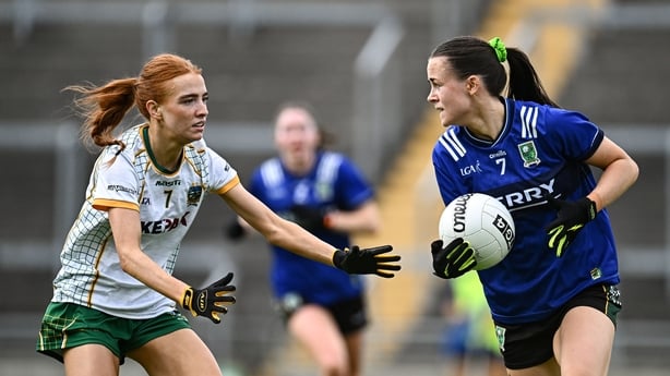 Kerry's Aoife Dillane in action against Meath's Karla Kealy