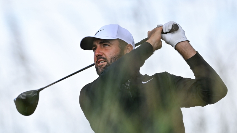 Scottie Scheffler leads by four heading into the final day's action in Portrush