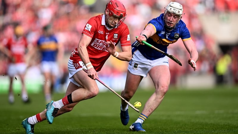 Cork's Alan Connolly (L) has scored five goals in his last three appearances against Tipperary