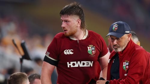 Second row Joe McCarthy has been dealing with plantar fasciitis