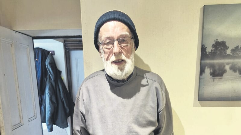 Gus Dempsey lost his home in Horsehill, Ballinadee near Bandon in a fire on 5 May (Photo: Southern Star)