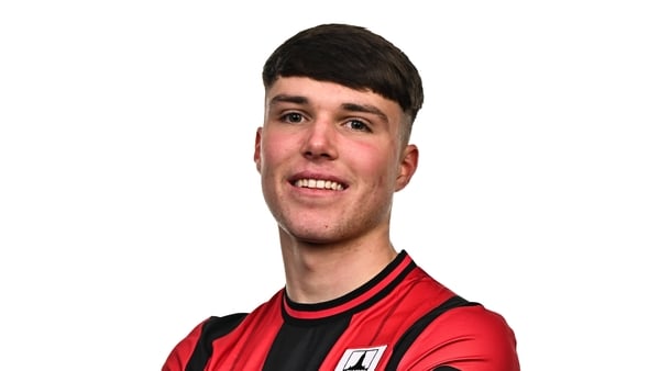 7 February 2025; Daragh Murtagh during a Longford Town squad portraits session at Bishopsgate in Longford. Photo by Sam Barnes/Sportsfile