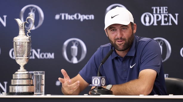 Scottie Scheffler's Open press conference