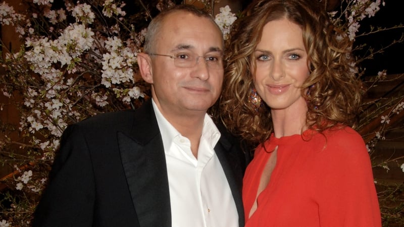 Johnny Elichaoff and Trinny Woodall