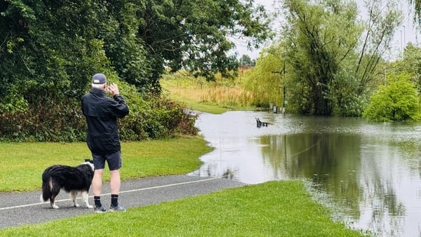 Flooding in Kilbogget Park, Cabinteely