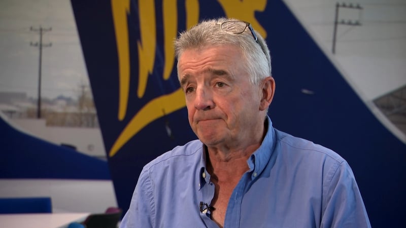 Ryanair group CEO Michael O'Leary