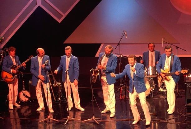 Butch Moore and the Capitol Showband (1984) Photo by John Rowe.