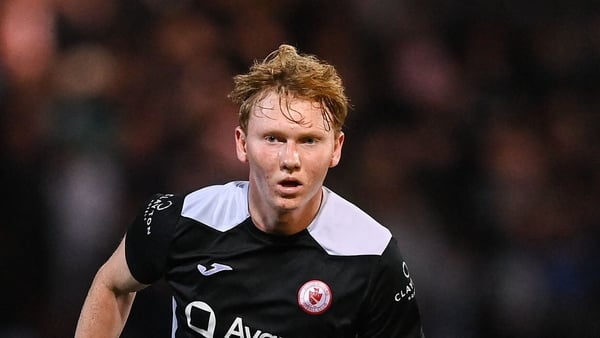 Jack Henry-Francis of Sligo Rovers during the SSE Airtricity Men's Premier Division match between Derry City and Sligo Rovers at The Ryan McBride Brandywell Stadium in Derry.