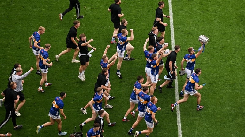 Tipperary players celebrate All-Ireland success at Croke Park