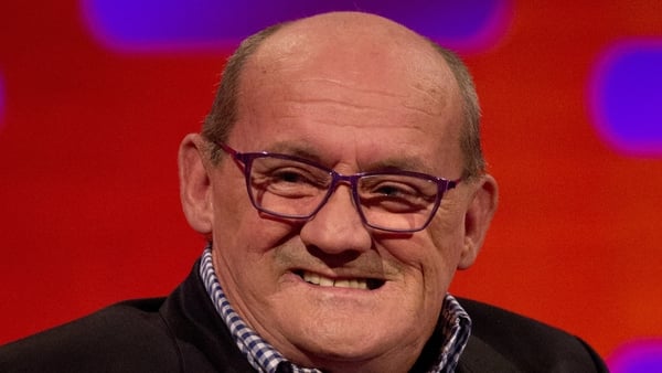 Brendan O'Carroll during the filming of the Graham Norton Show at The London Studios
