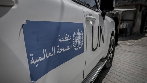 The World Health Organization evacuates Palestinians for treatment from the Al-Shifa hospital in Gaza City, Gaza, on 15 July