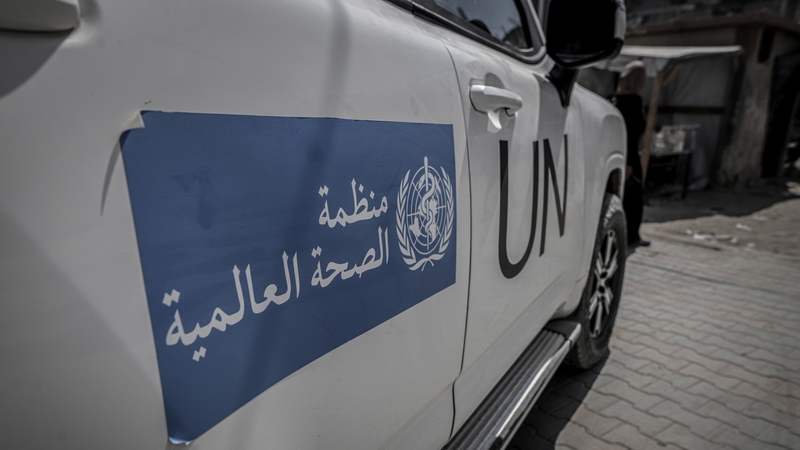 The World Health Organization evacuates Palestinians for treatment from the Al-Shifa hospital in Gaza City, Gaza on 15 July