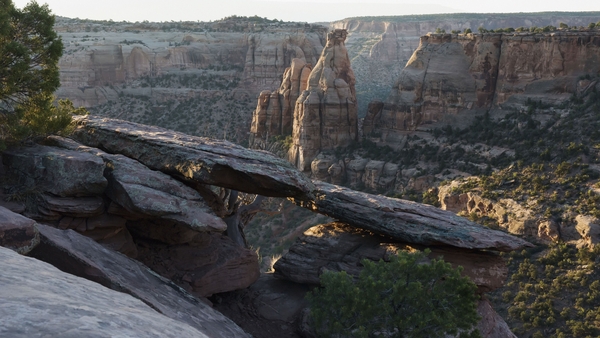 A view of the Grand Canyon in Colarado, US