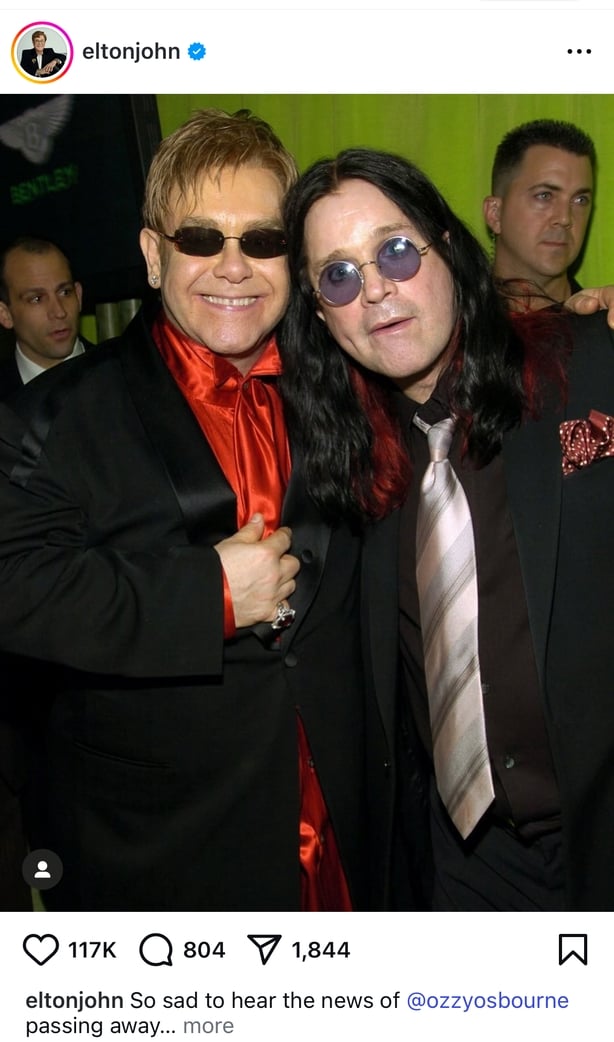 Ozzy and Elton