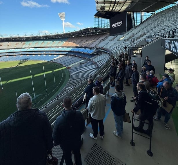 The Melbourne cricket ground