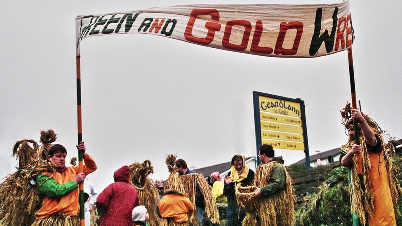Green and Gold, 1994, photo by Tom Fox