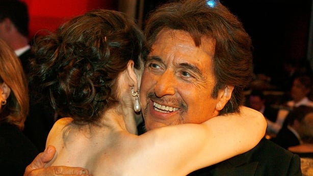 Winona Ryder and Al Pacino during the 35th AFI Life Achievement Award tribute to Al Pacino held at the Kodak Theatre on June 7, 2007 in Hollywood, California