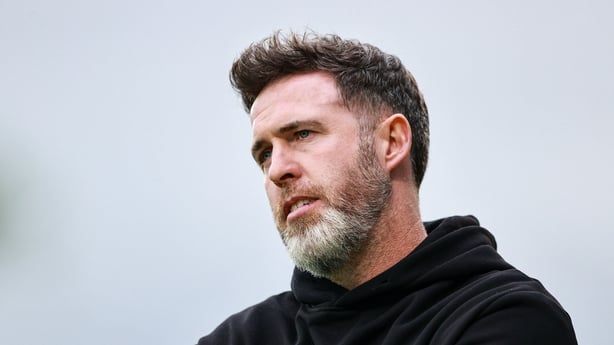 Shamrock Rovers manager Stephen Bradley during the SSE Airtricity Men's Premier Division match between Sligo Rovers and Shamrock Rovers at The Showgrounds in Sligo.