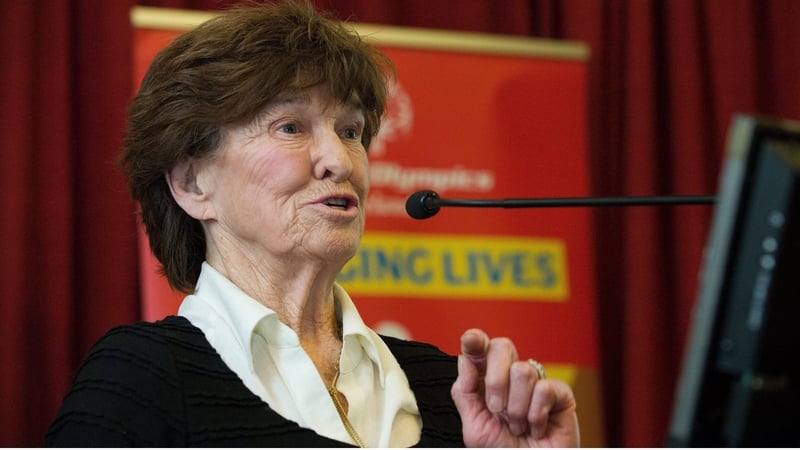 Maeve Kyle, pictured at the 2013 Special Olympics AGM