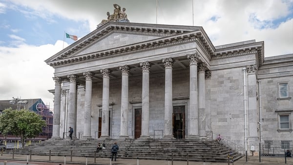 The outside of the courthouse on Washington street in Cork city