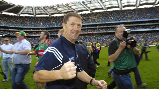 Kerry manager Jack O'Connor after defeating Mayo in the 2006 All-Ireland final