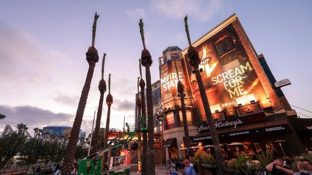 View of atmosphere and signage during 2025 Comic-Con International: San Diego