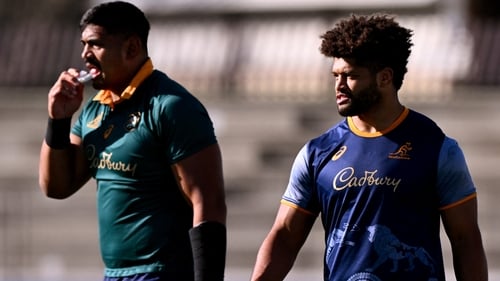Will Skelton (l) and Rob Valetini missed the defeat last weekend