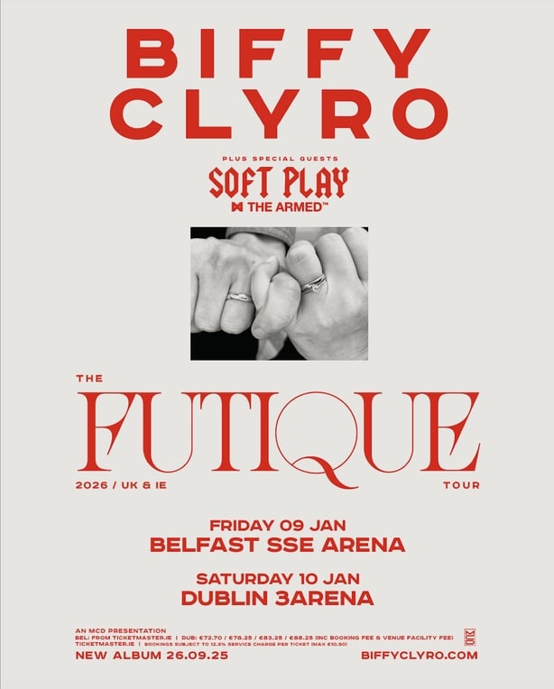 Biffy Clyro tour poster