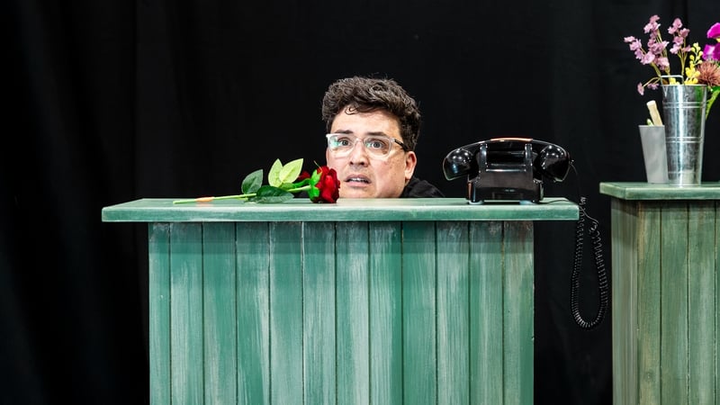 David O'Reilly as Seymour in Little House of Horrors, photo by Cían O'Riain