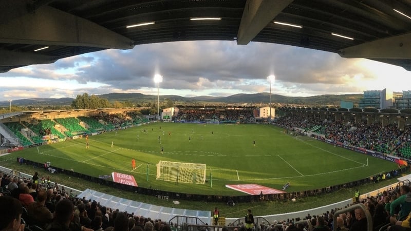 Home sweet home: Shamrock Rovers' base at Tallaght Stadium. Photo: Glenn Doyle