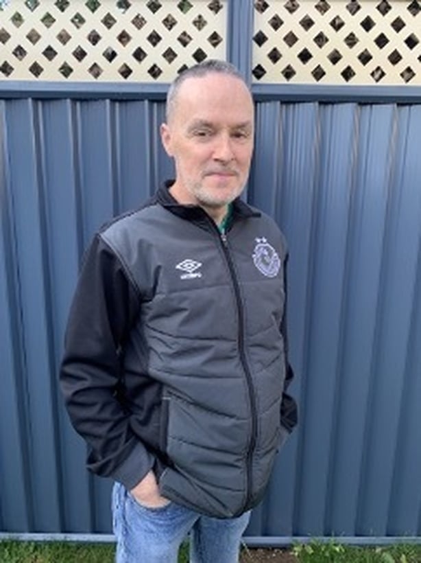 Shamrock Rovers' volunteer Phelim Warren